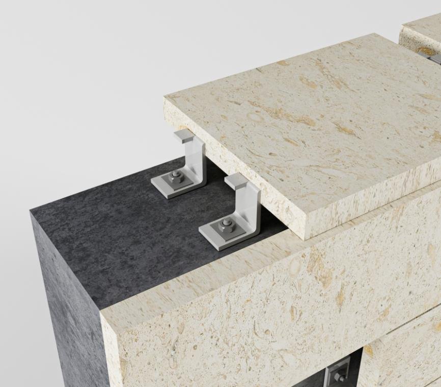 مواد تركيب الحجر